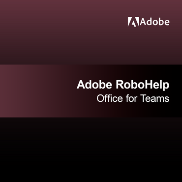 Adobe RoboHelp Office for Teams