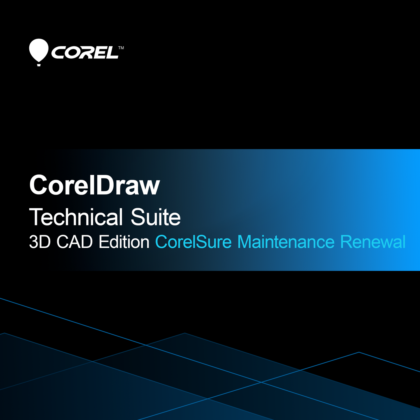 Renouvellement de maintenance CorelSure pour CorelDRAW Technical Suite Édition CAO 3D