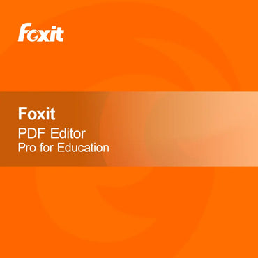 EDU Foxit PDF Editor Pro pour l'éducation