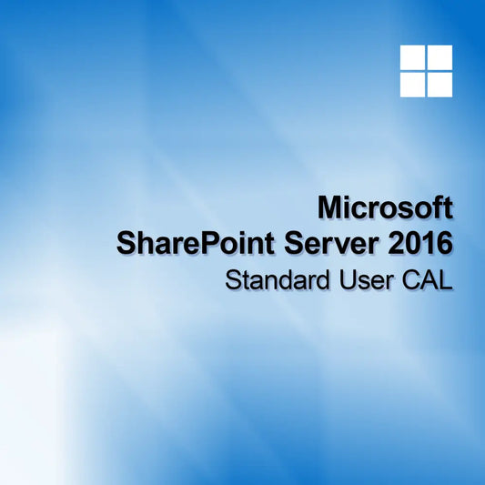Licence d’utilisateur standard CAL pour Microsoft SharePoint Server 2016