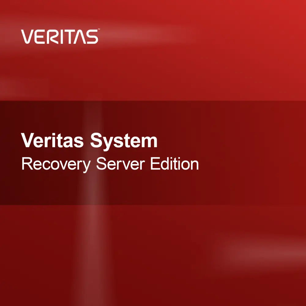 Veritas System Recovery Server Edition