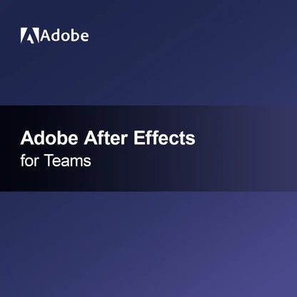 Adobe After Effects para Equipos
