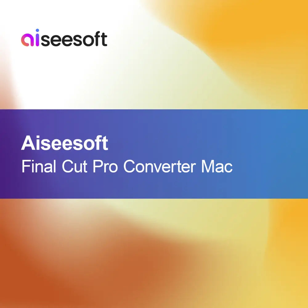 Convertisseur Aiseesoft Final Cut Pro pour Mac