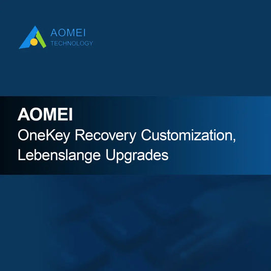 Personalización de AOMEI OneKey Recovery, Actualizaciones de por vida