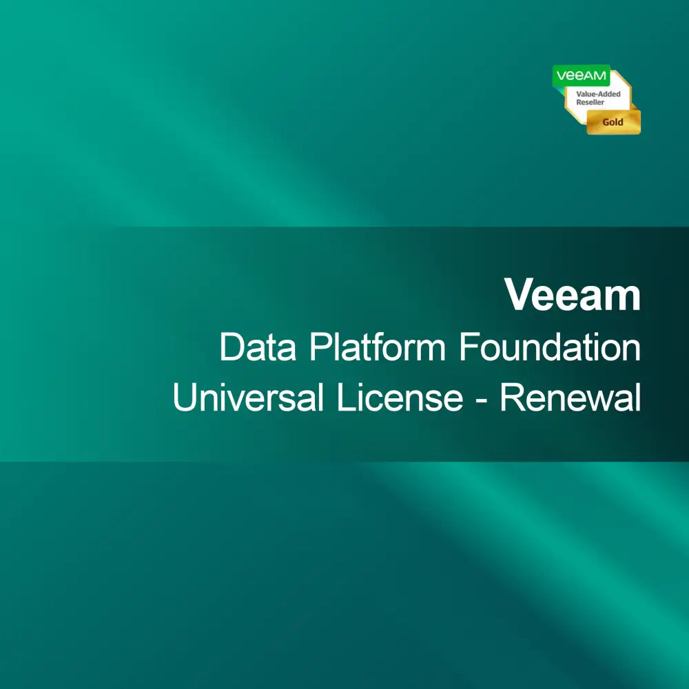 Licencia Universal de Renovación de la Plataforma de Datos Veeam Foundation