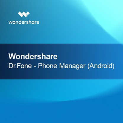 Wondershare Dr.Fone - Gestionnaire de téléphone (Android)